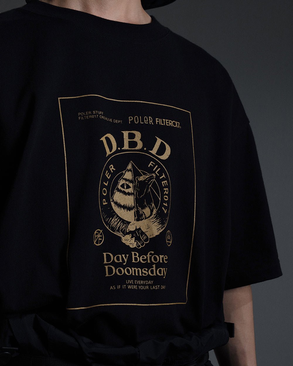 POLeR X Filter017 D.B.D Logo Tee Product Image 10 - Poler