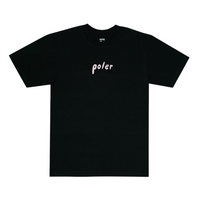 Poler Goosey Tee - 100% Cotton Comfort for Everyday Adventures (Black) - 1