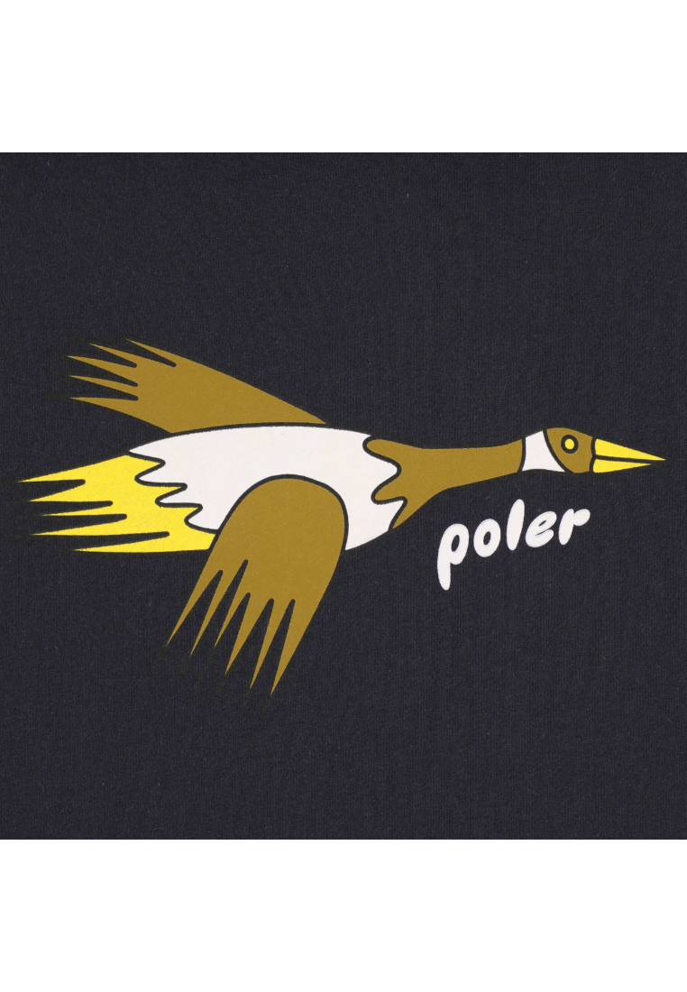 Poler Goosey Tee - 100% Cotton Comfort for Everyday Adventures (Black) - 3