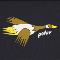 Poler Goosey Tee - 100% Cotton Comfort for Everyday Adventures (Black) - 3