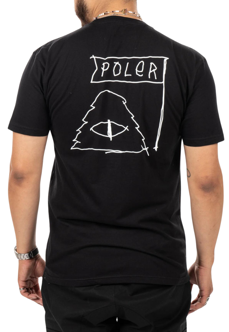 Poler - Scribble Tee - Black - 4