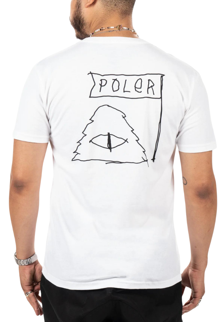 Poler - Scribble Tee - White - 4