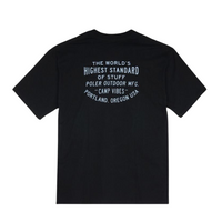 Poler High Standard Tee - Premium Comfort for Everyday Exploration (Since 2010) Black - 2