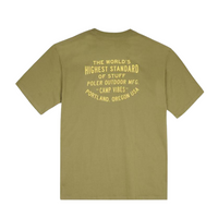 Poler High Standard Tee - Premium Comfort for Everyday Exploration (Since 2010) Olive - 2