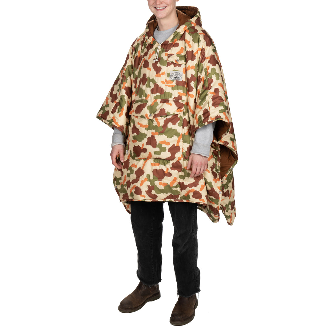 Reversible Poncho Product Image 6 - Poler